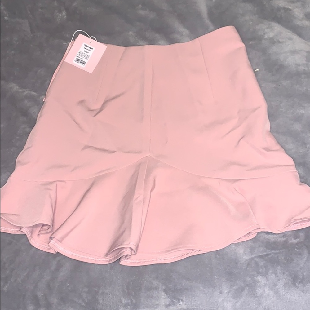 High waisted skirt